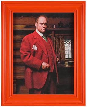 195. Peter Johansson, "Självporträtt i rött", 2012.