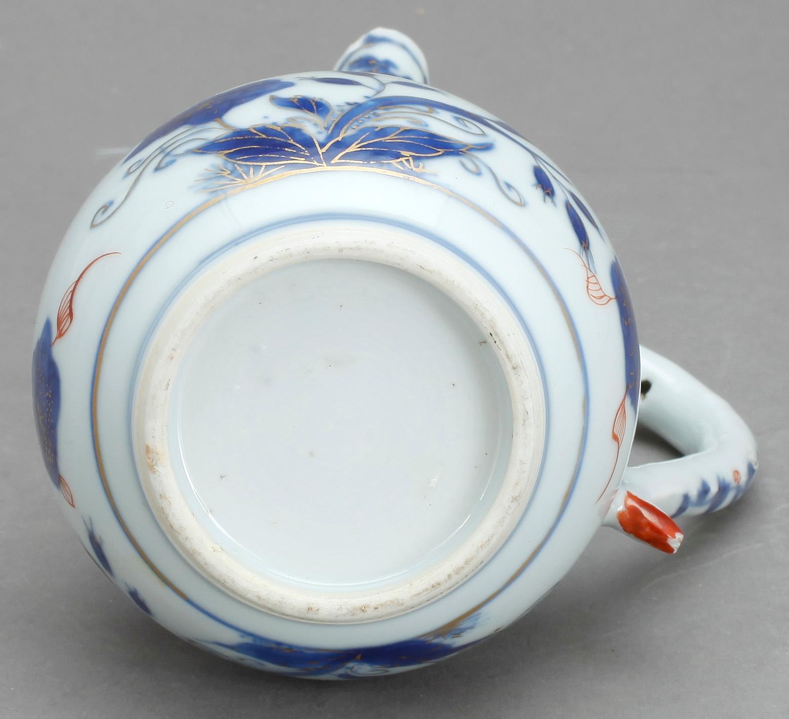 KANNA, porslin, Kina, 1700-tal.