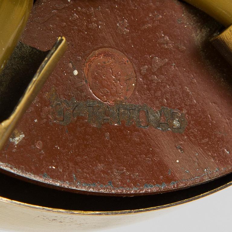 Paavo Tynell, taklampa modell 1504/5, Taito, 1930-tal.