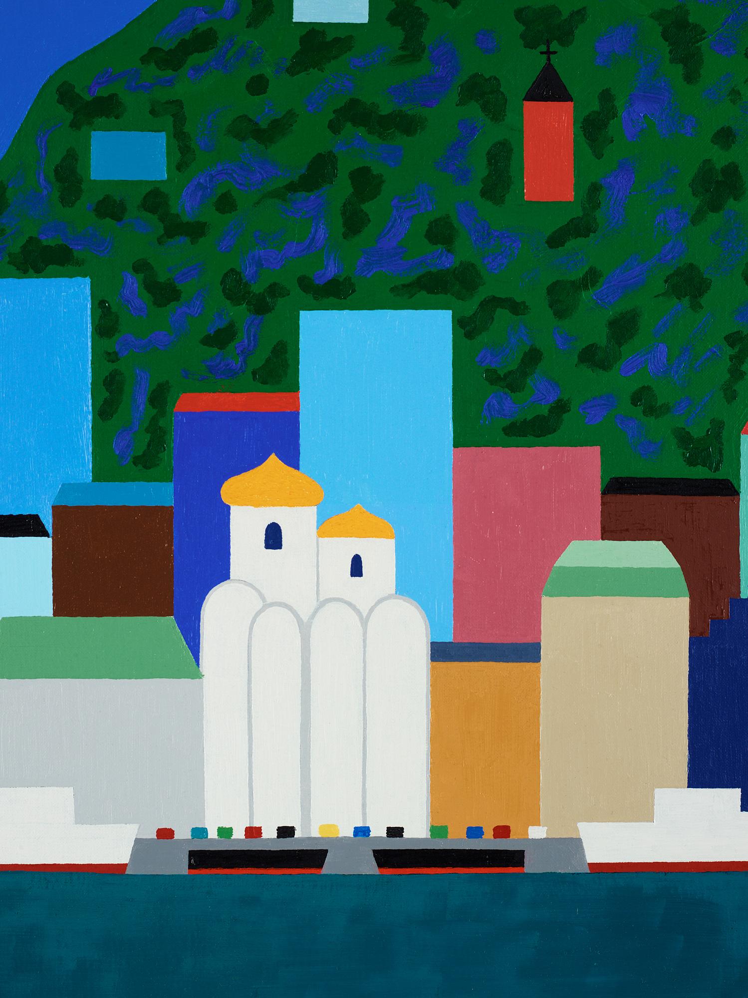 KG Nilson, oil on canvcas, signed KG Nilson adn dated 2011-12.