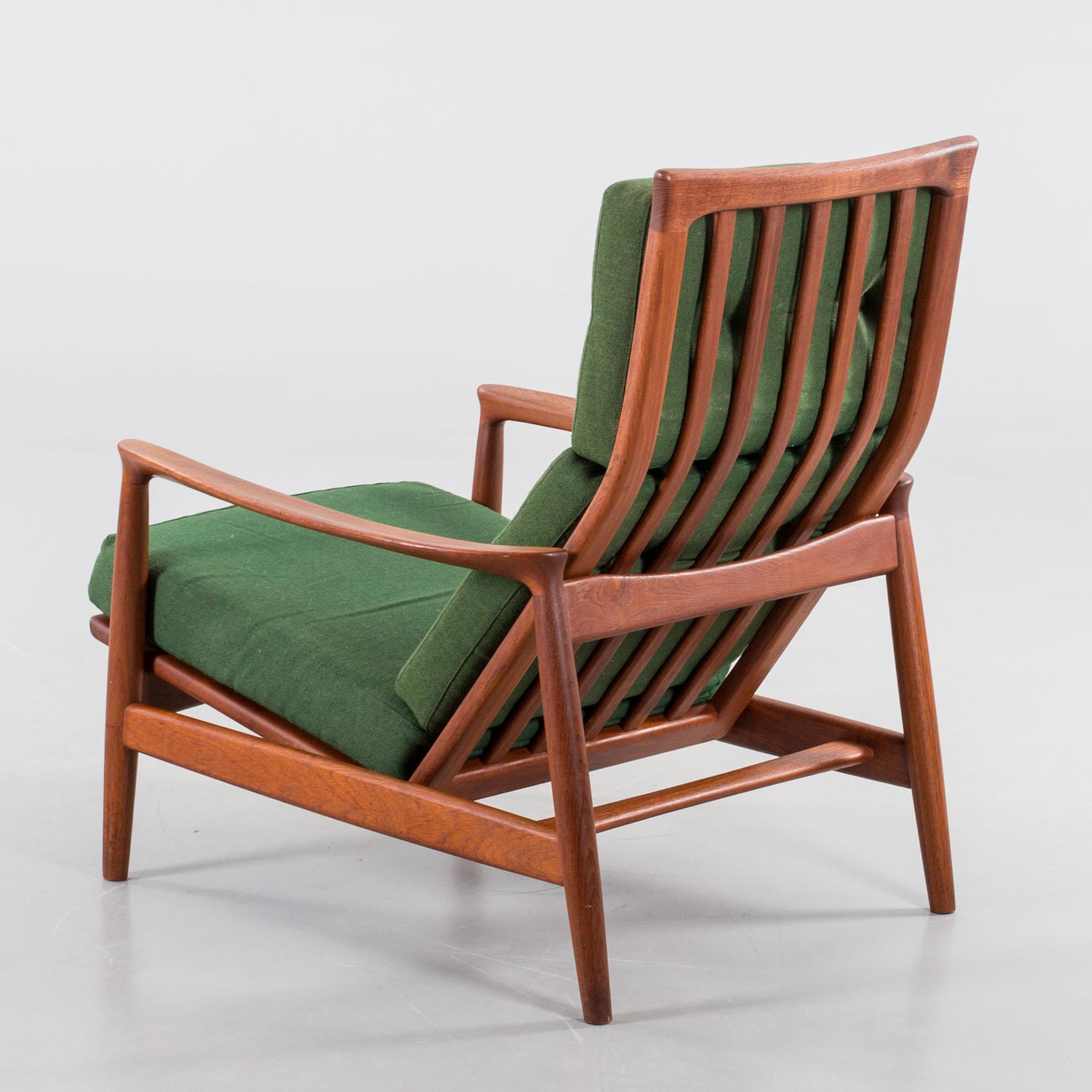 FÅTÖLJ, Folke Ohlsson, Dux, formgiven 1960.