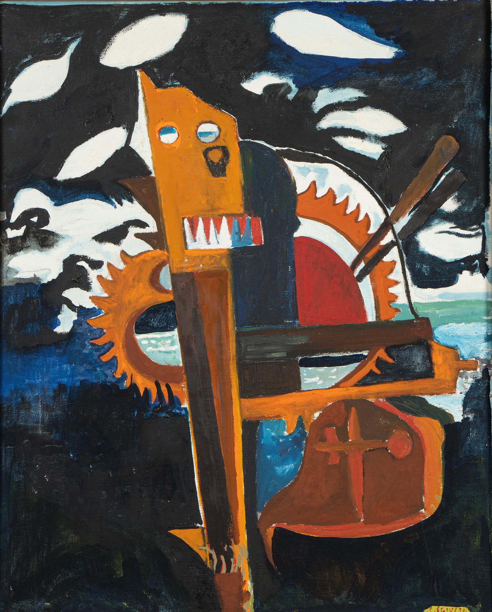 Sven X:et Erixson, oil on canvas, signed S. Erixson.