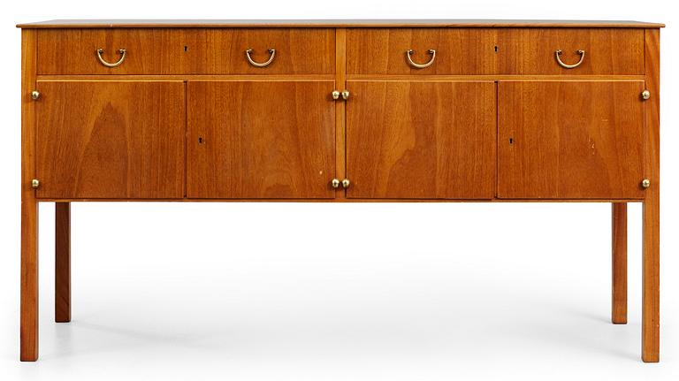 A Josef Frank mahogany sideboard by Firma Svenskt Tenn.