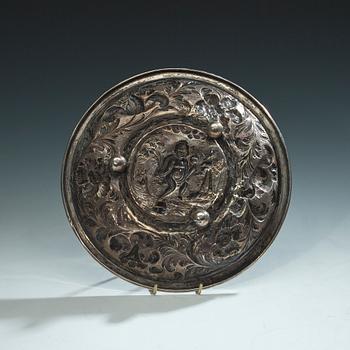 FAT, silver, barockstil, sannolikt 1900-tal. Ostämplat. Vikt 242 g.