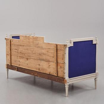 Soffa, sent 1700-tal, Gustaviansk.