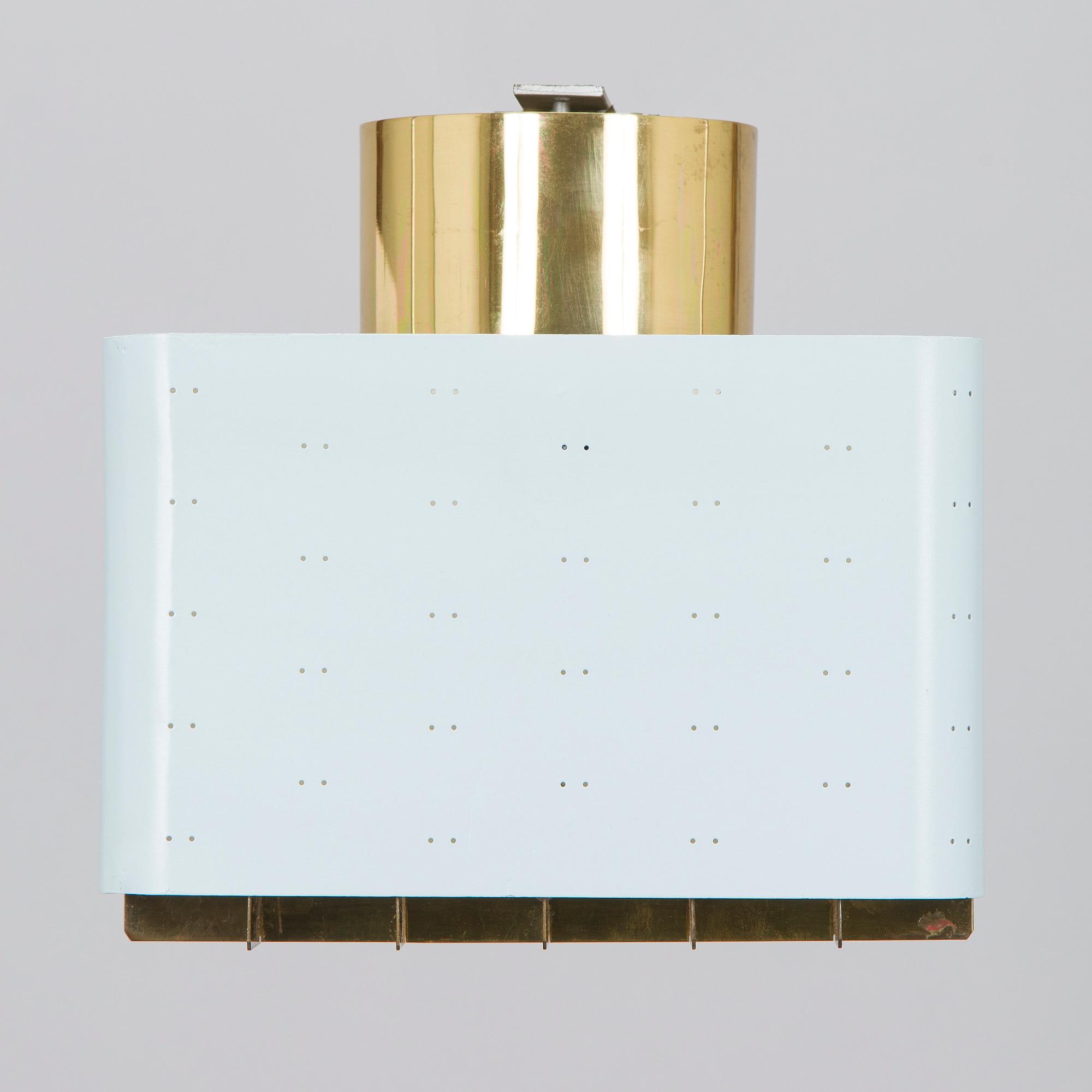Paavo Tynell, a mid-20th-century 'Tähtitaivas' (Starry sky) ceiling light, Taito Finland.