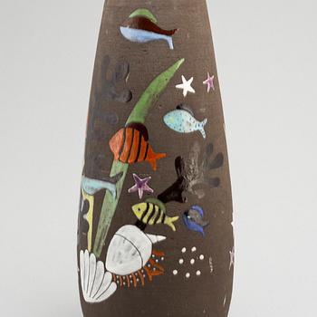 ANNA-LISA THOMSON, a 1950s 'Havsflora' floor vase, from Upsala Ekeby.