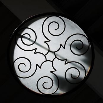 A Lars Holmström Swedish Grace ceiling light, Arvika 1920's-30's.