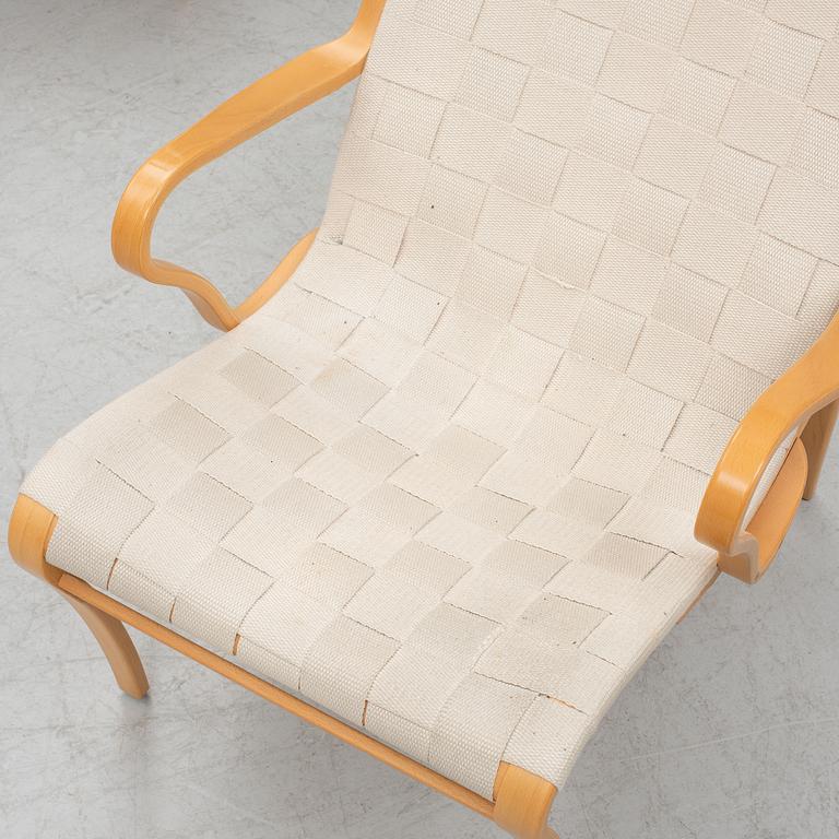 Bruno Mathsson, a pair of "Miranda" armchairs, Bruno Mathsson International, 1998.