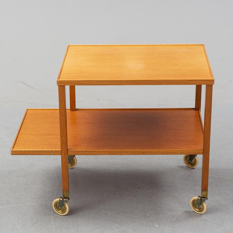 A model 470 mahogany tea trolley by Josef Frank for Firma Svenskt Tenn, designed 1932.
