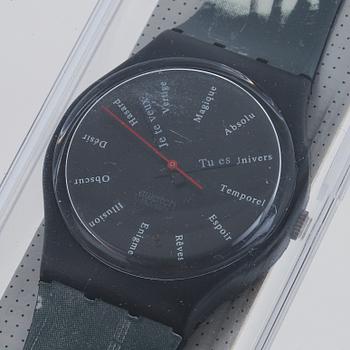 Swatch, St-Germain, wristwatch, 33,5 mm.
