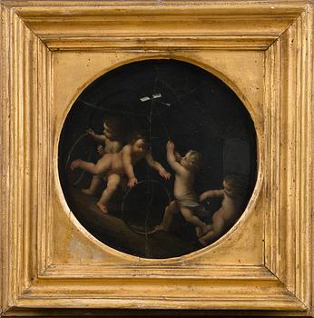 FRANCESCO ALBANI, ATTRIBUTED TO, PLAYING CHILDREN.