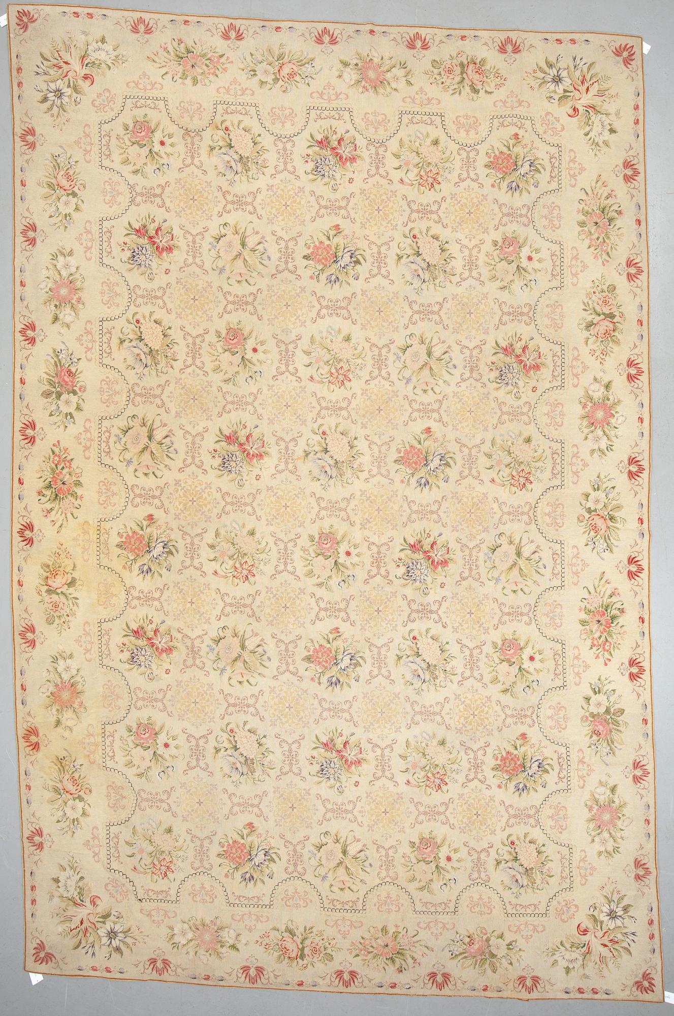 Matto, an embroidery variant, ca 473 x 308,5 cm.