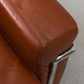 LE CORBUSIER, PIERRE JEANNERET & CHARLOTTE PERRIAND a pair of LC2 easy chairs for Cassina, Italy.