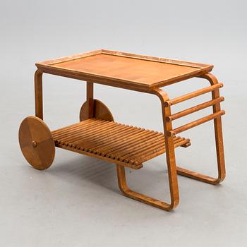 A 1940s tea trolley.