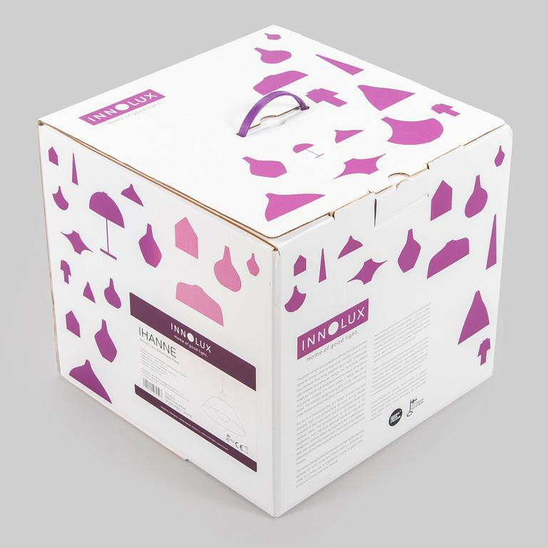 Lisa Johansson-Pape, ceiling lamp, "Ihanne" Innolux 21st century. Contemporary production.