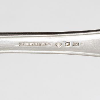 C.G. Hallberg, A 36 piece 'Svensk spets' cutlery service, Stockholm 1907.