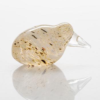 Kaj Franck, an 'Art Kiwi' glass bird signed Kaj Franck Nuutajärvi Notsjö.