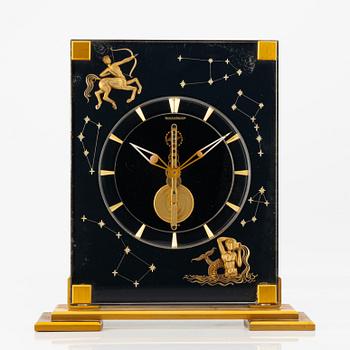 Jaeger-LeCoultre, table clock, 19 x 5 x 21 cm.