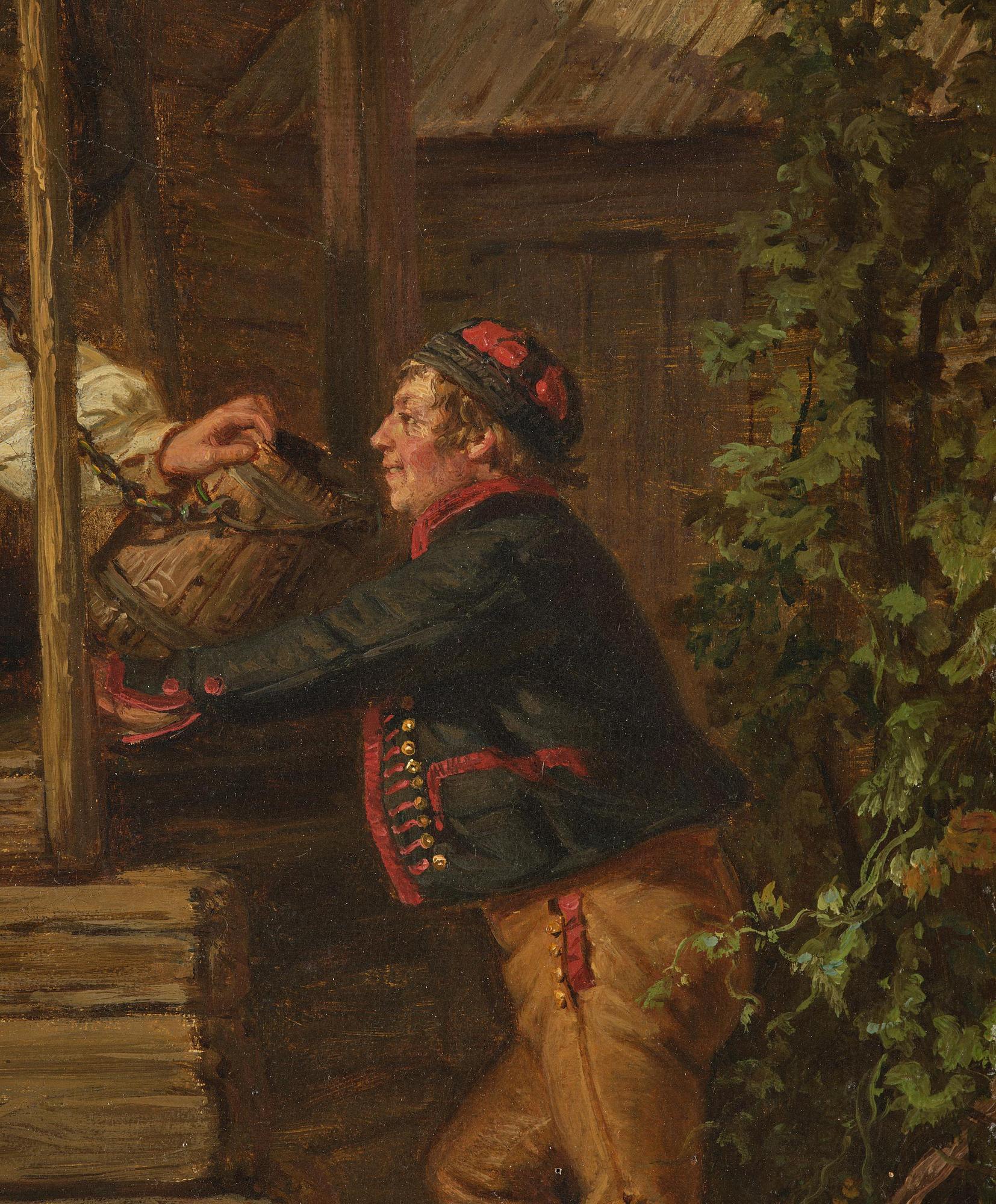 Josef Wilhelm Wallander, Ingeborg receives Hjalmar's ring.