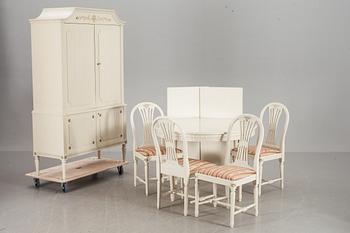 MATSALSGRUPP, gustaviansk stil, 1900-talets andra hälft.