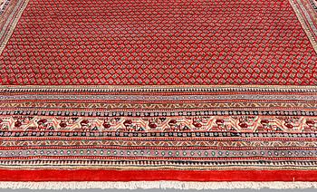A carpet, Sarouk - Mir, ca 380 x 274 cm.