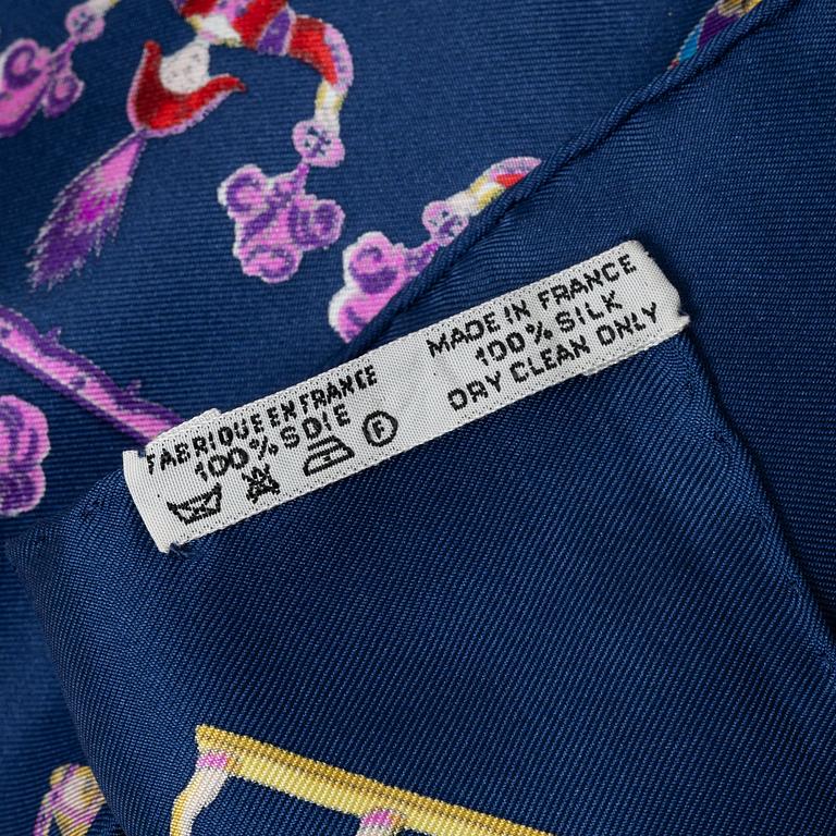 Hermès, scarf, "Les Artificiers".