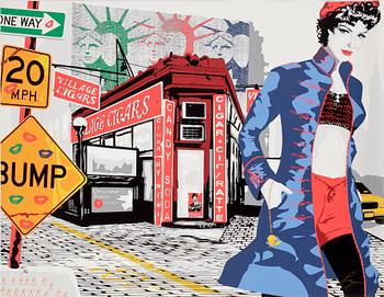 RICHARD RYAN, 4st, färgserigrafier, mapp, sign o numr 44/350.