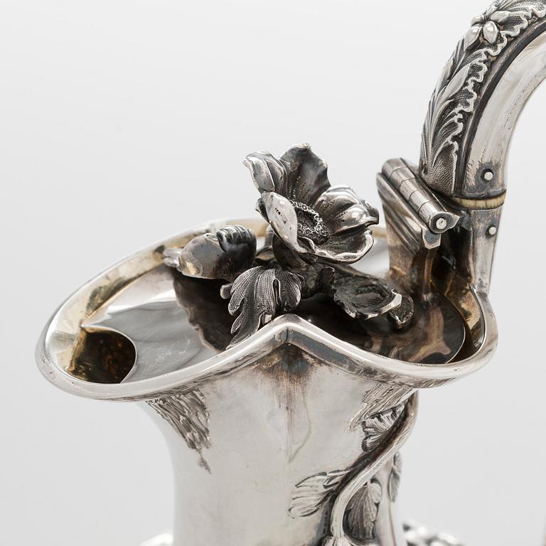 Charles Reily & George Storer, kannu, sterlinghopea, Lontoo 1839.