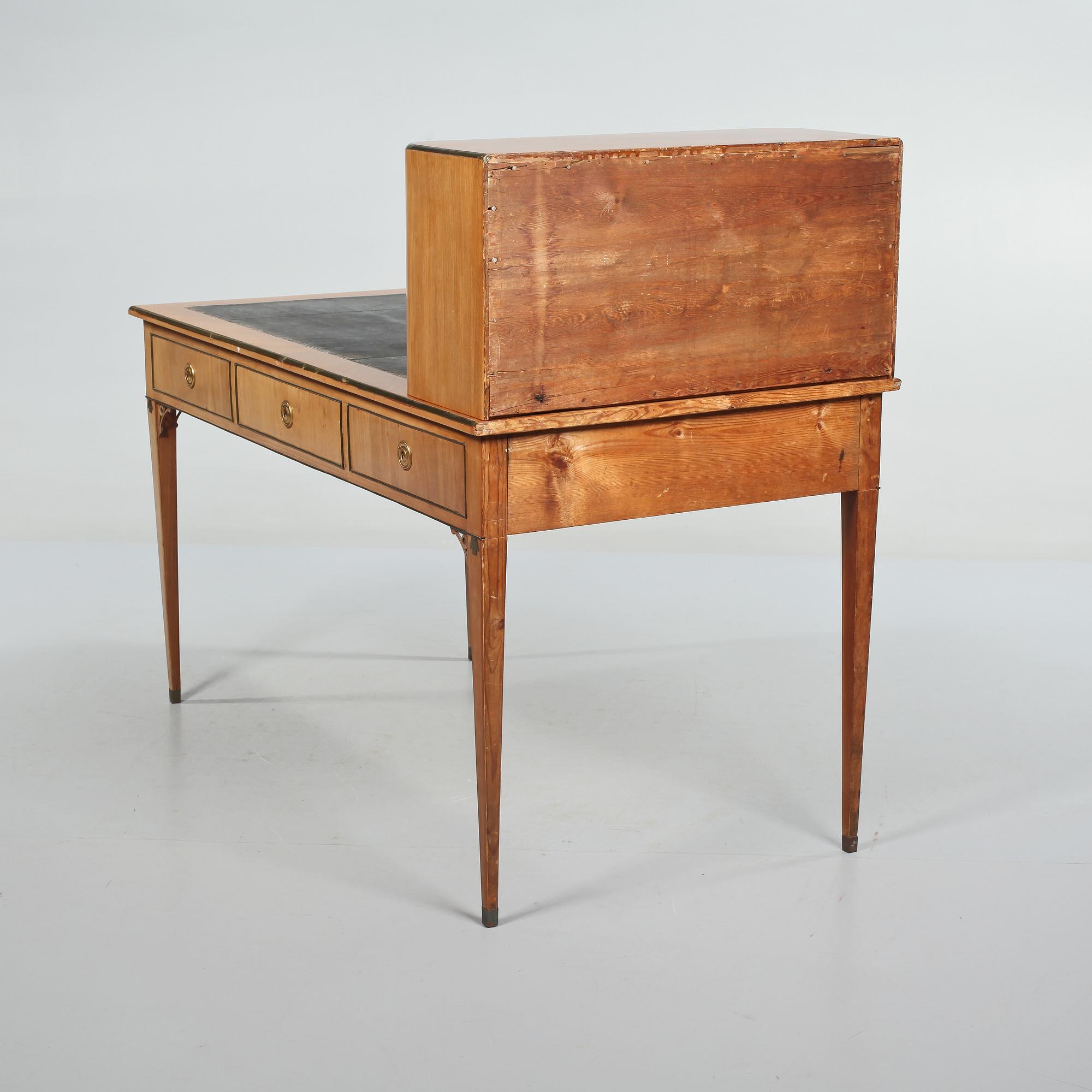 SKRIVBORD, sengustaviansk stil, 1800-tal.