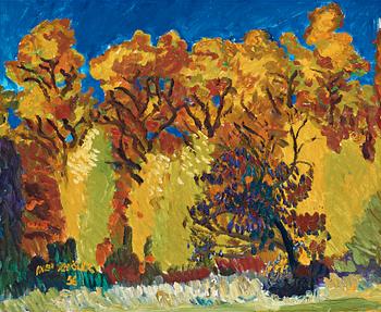 416. Inge Schiöler, Autumn landscape.