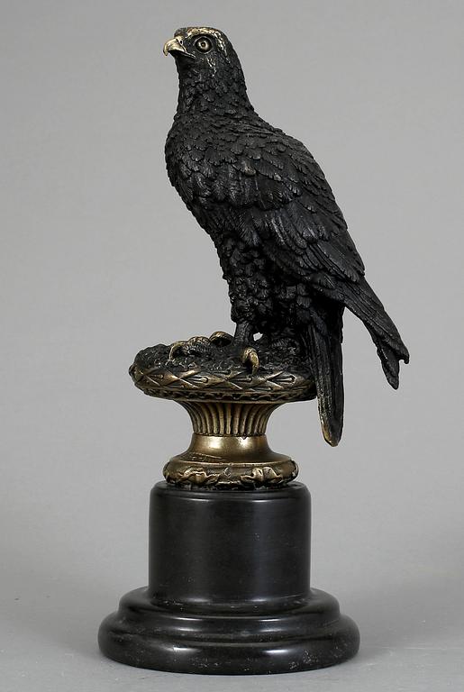 ARCHIBALD THORBURN, efter, skulptur, brons, signerad.