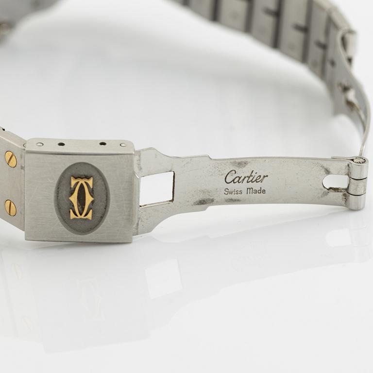 Cartier, Santos Carrée, wristwatch, 29 x 29 (41) mm.