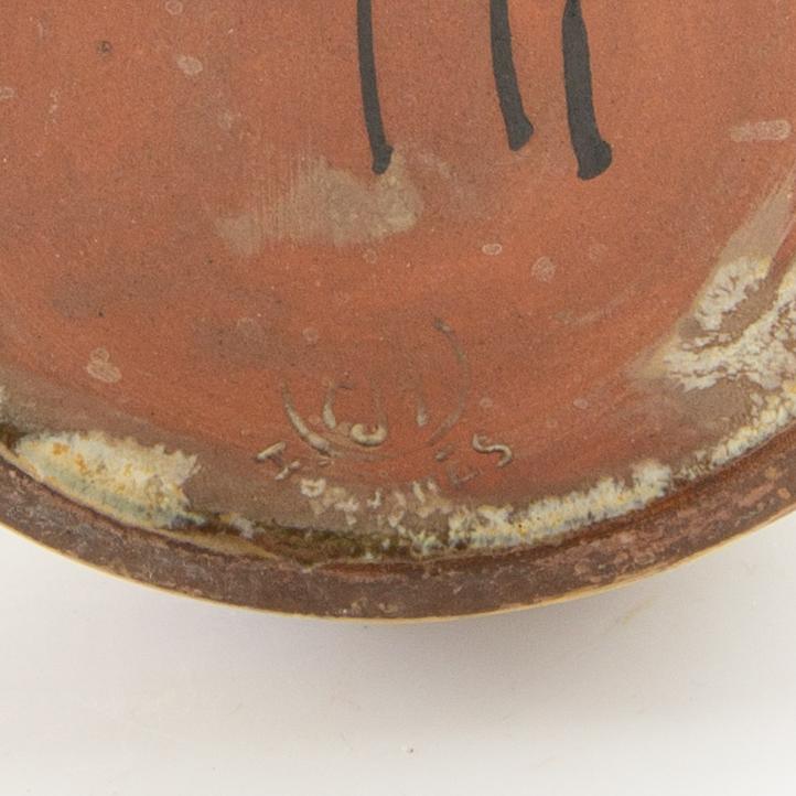 Lock urn Höganäs early 20th century stoneware.