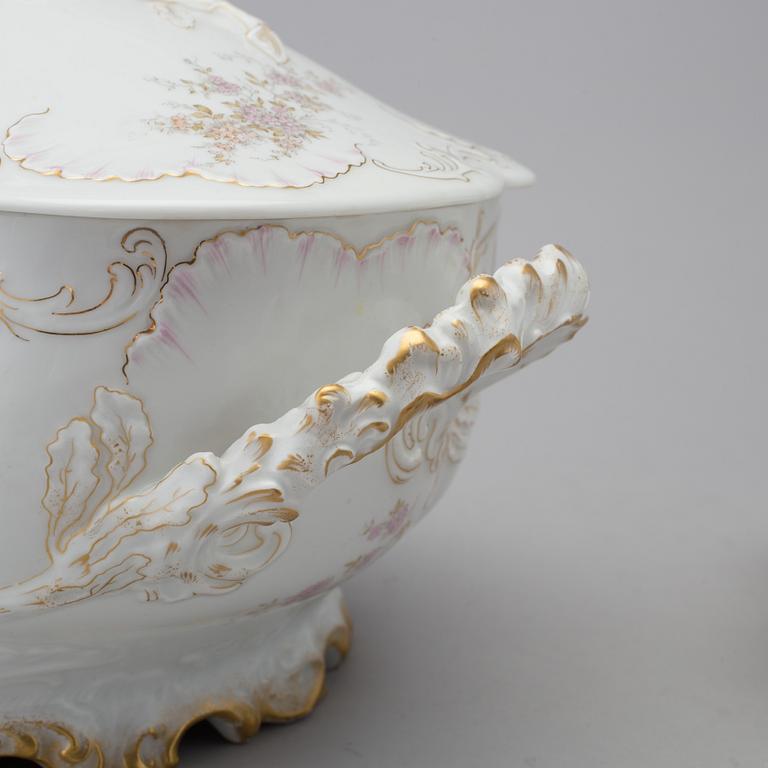 SERVIS, 160 delar, porslin, Rosenthal "Louis XIV", 1900-talets början.