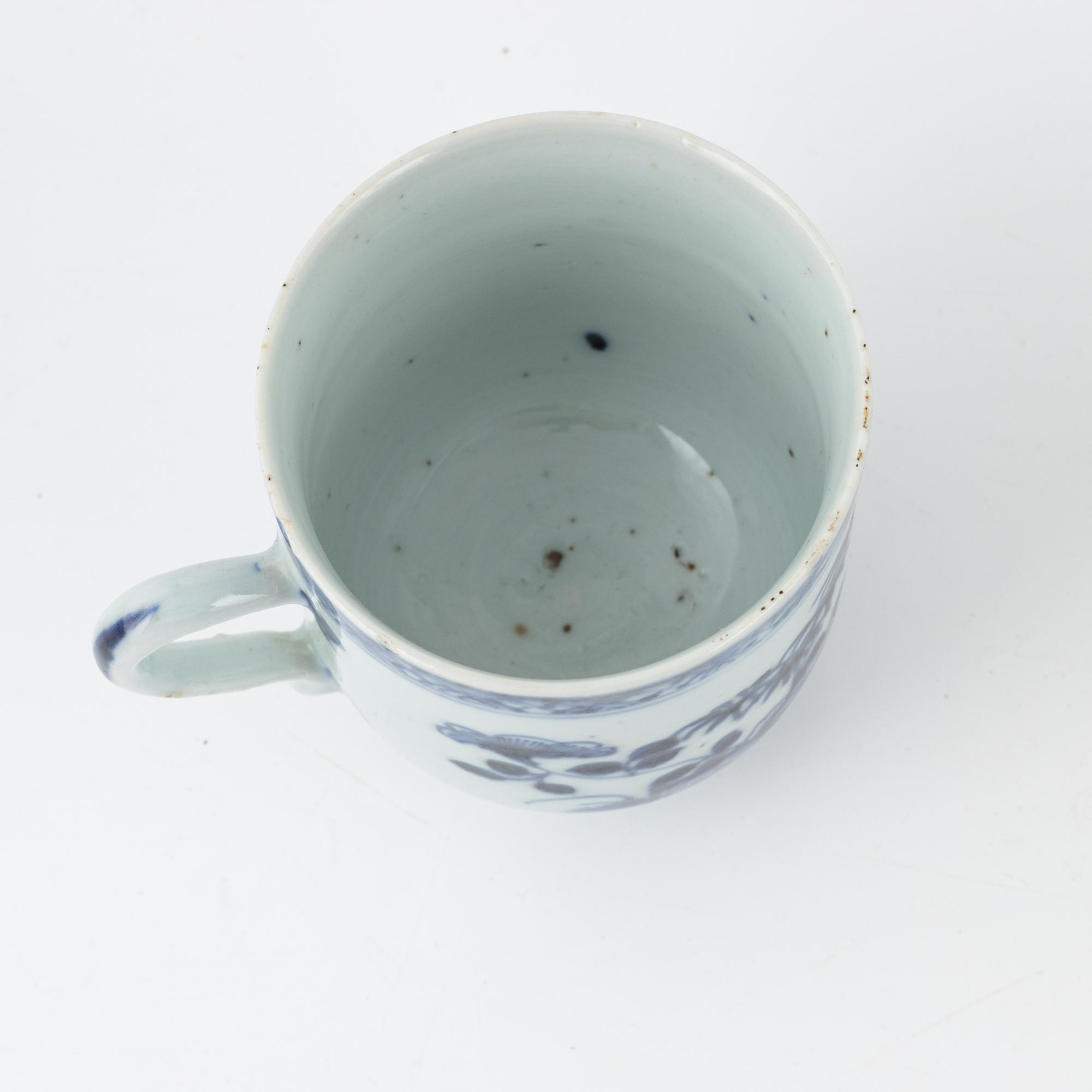 Company porcelain, 7 pieces, China, 18th century.