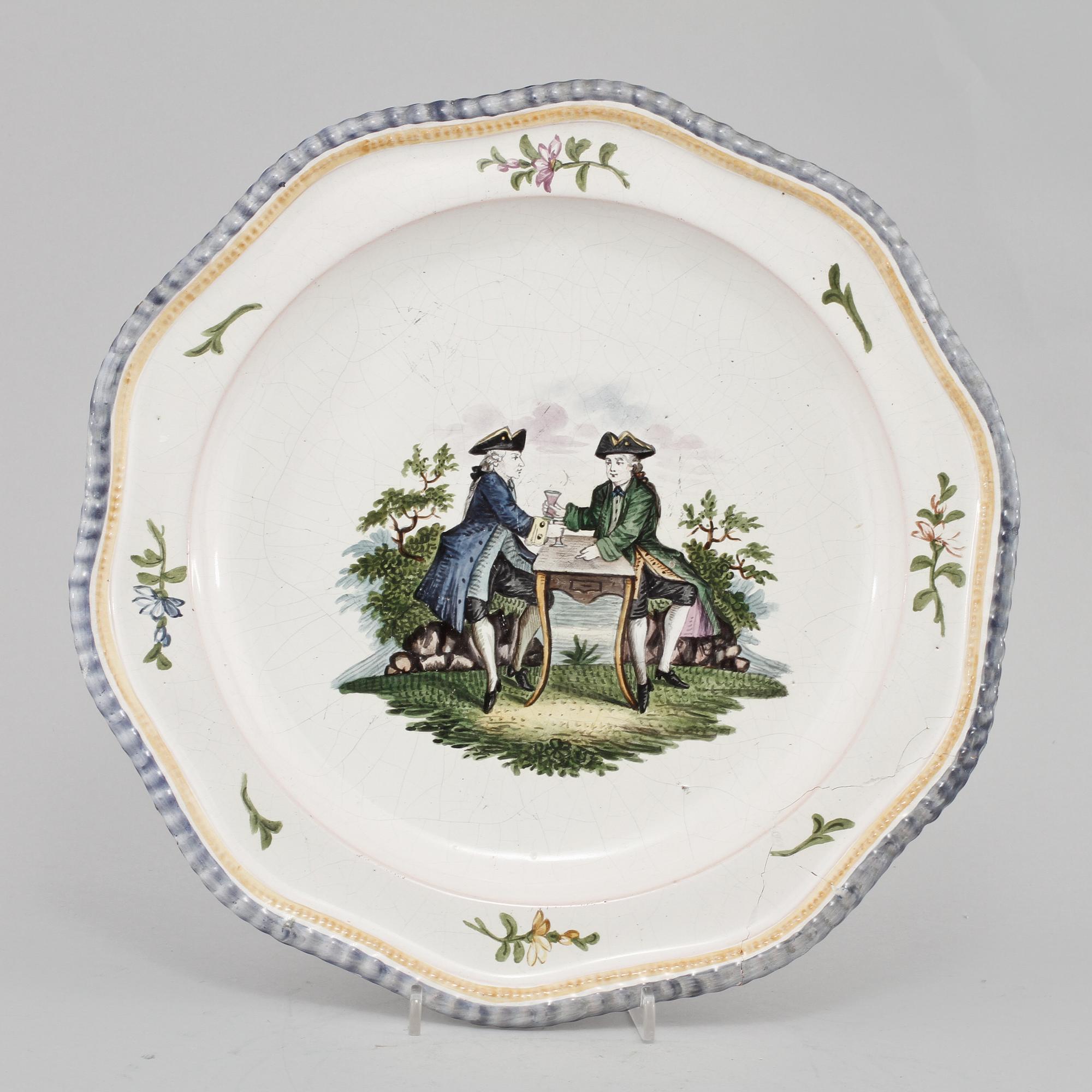 FAT, fajans, Mellaneuropa, 1800-tal.