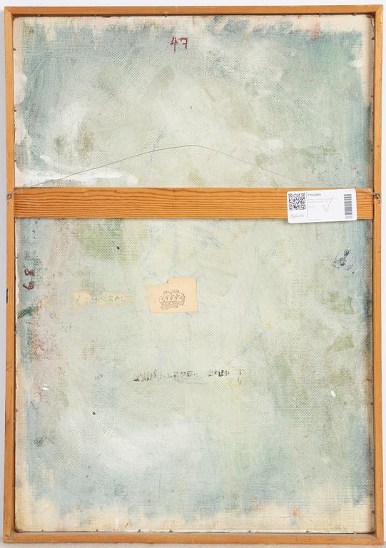 Clifford Jackson, figure with string instrument.