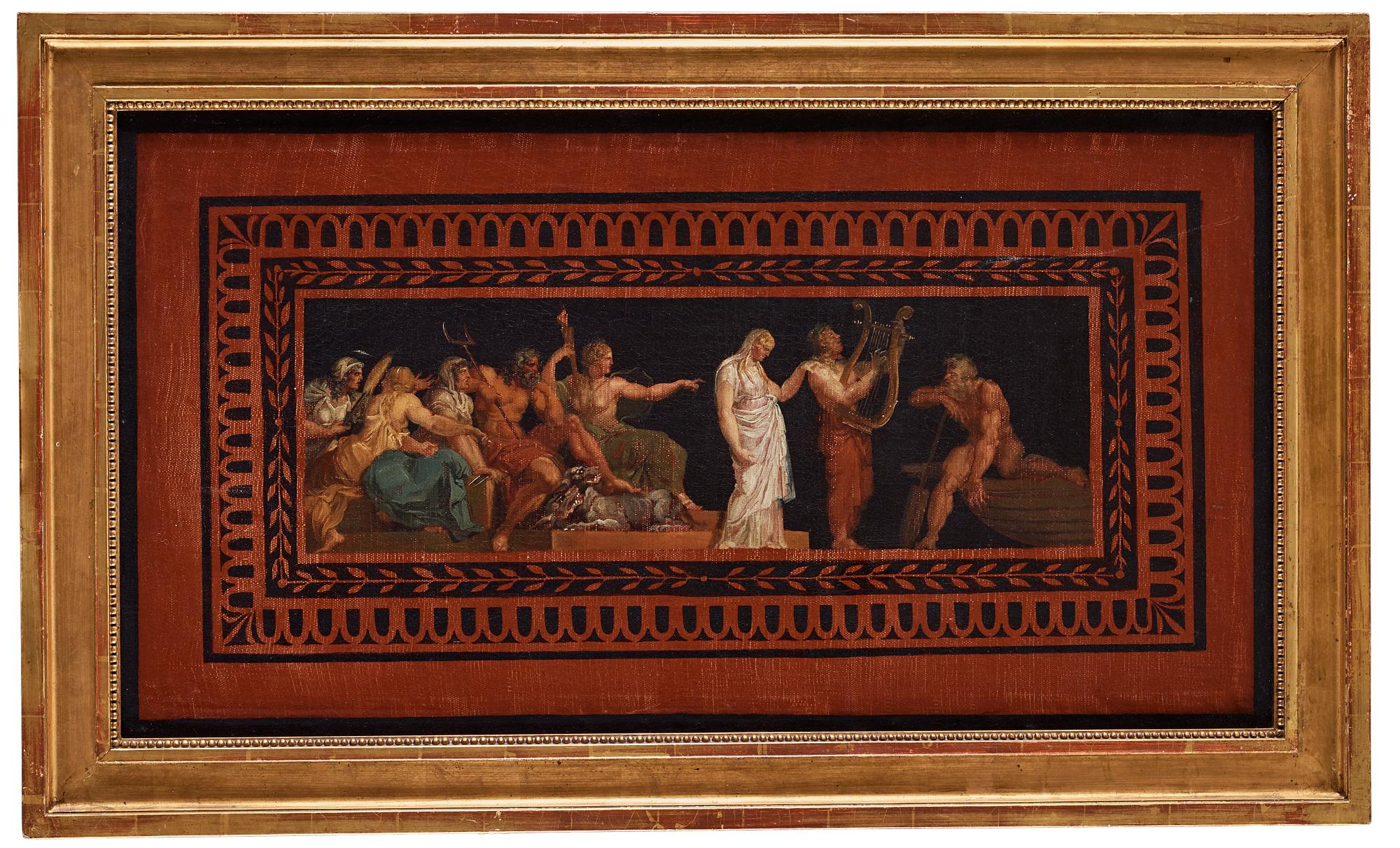Louis Masreliez, "Orfeus och Eurydice".