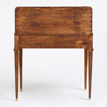 A Gustavian secretaire attributed to G A Ditzinger.