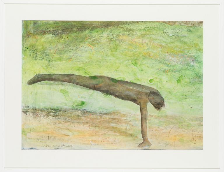 Kaisu Koivisto, acrylic, signed and dated 1987.