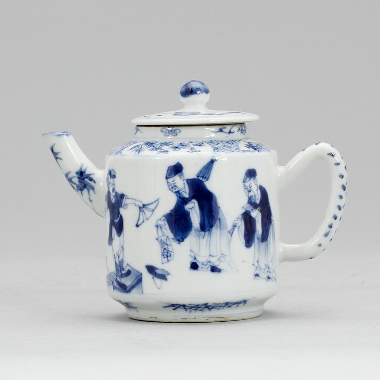 KANNA, porslin Kangxi-stil, 1800-tal.