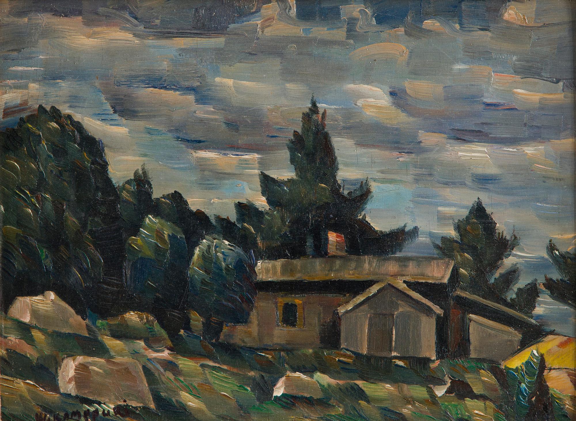 Väinö Kamppuri, Maisema.