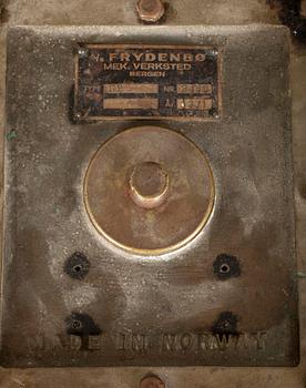 RODER, A/S Frydenbø, mässing, stål samt trä, Norge.