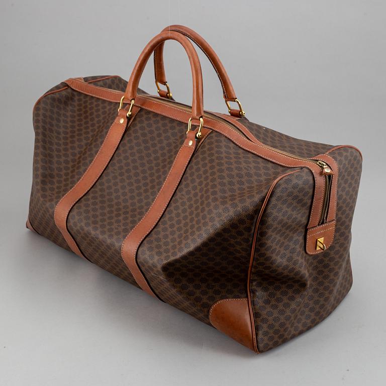 CÉLINE, monogram canvas weekendbag.