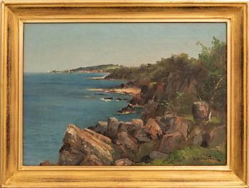 Ludvig Richarde, Vågor vid kust.