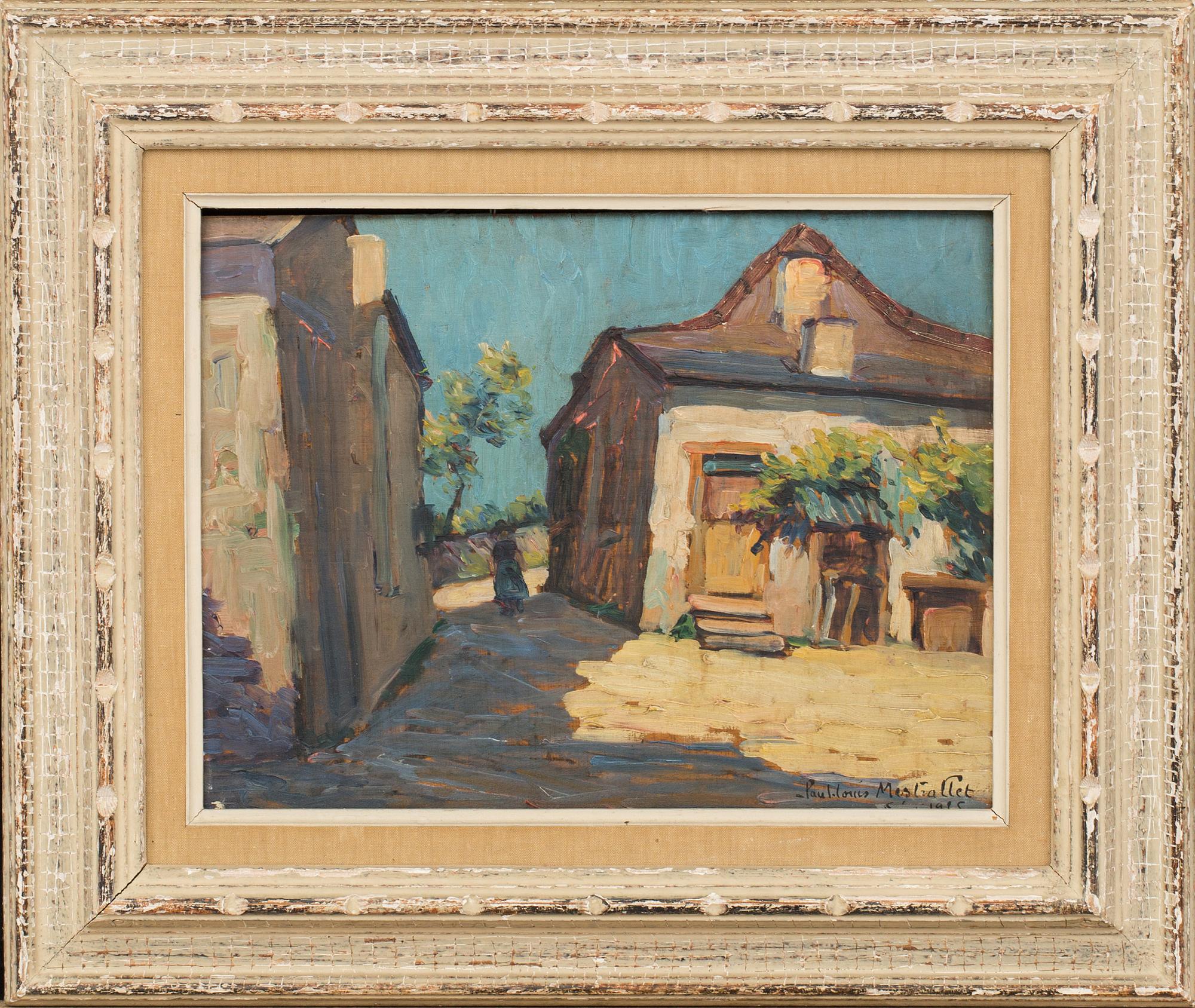 PAUL LOUIS MESTRALLET, oil on board, signed and dated 1925.