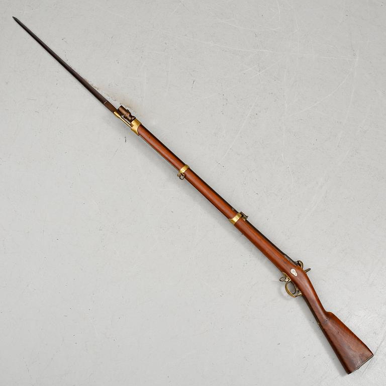 SLAGLÅSGEVÄR, m/1855, P J Malherbe & Cie a Liége.