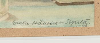 Greta Hällfors-Sipilä, Blomman i flaskan.