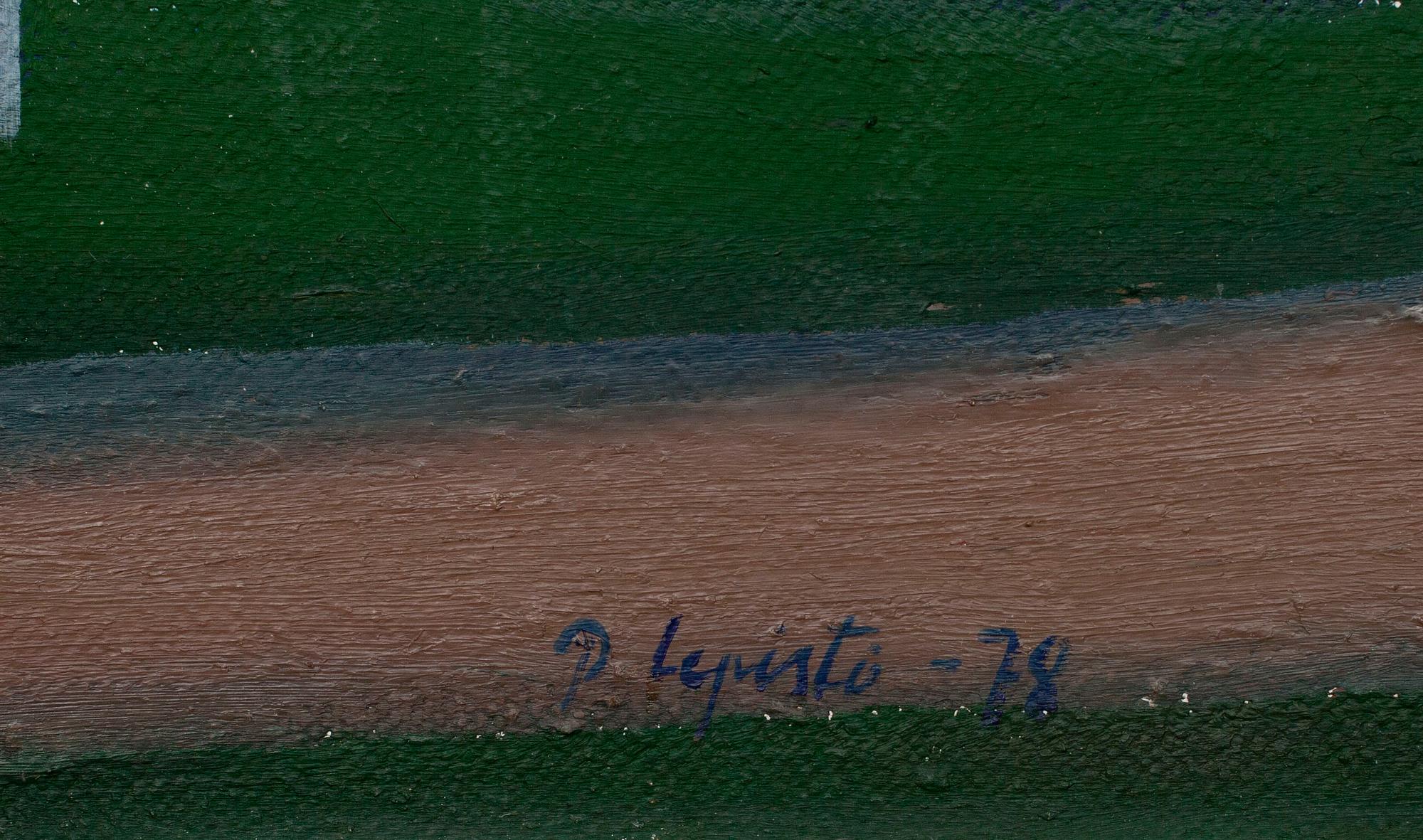 PIRKKO LEPISTÖ, olja på duk, signerad och daterad 1978.